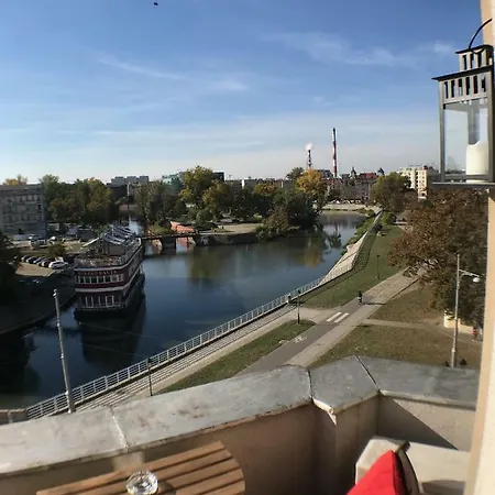 Lägenhet Cityaparts-private Apt. River View Wrocław